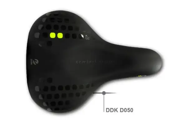 DDK D050 City trekking saddle black