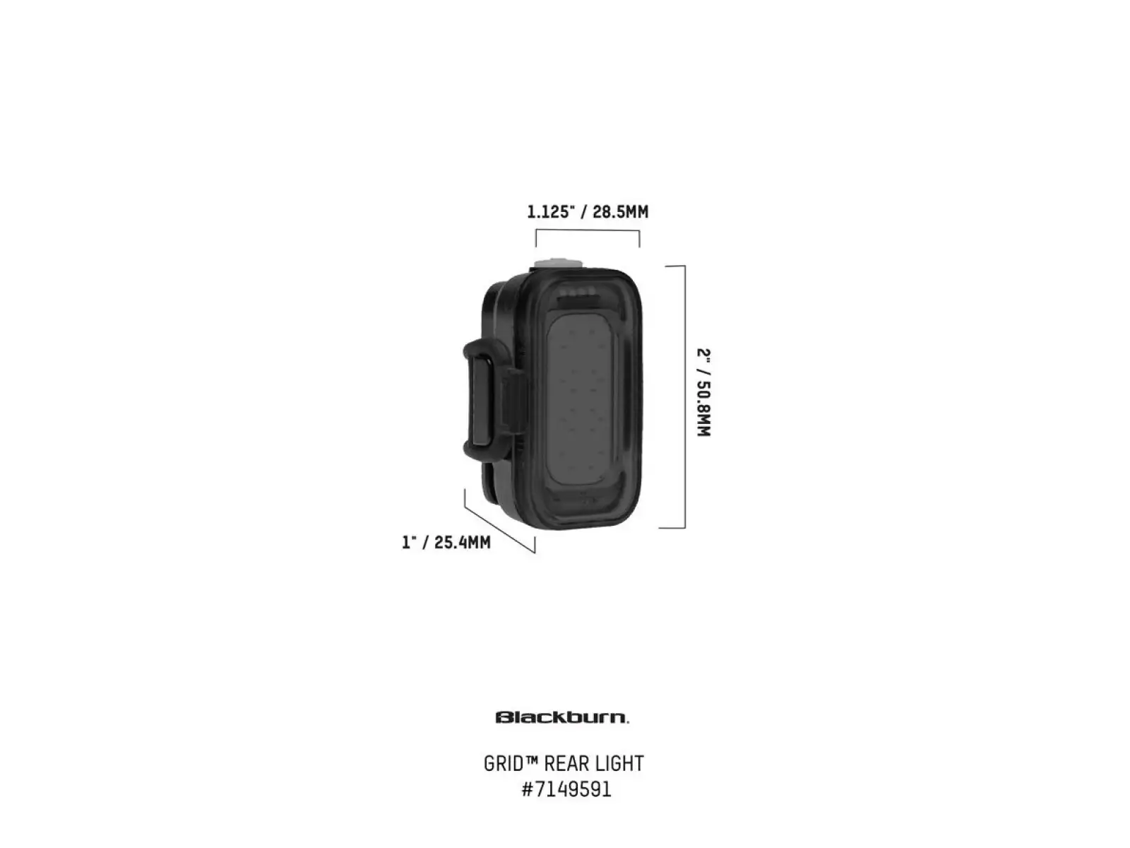 Blackburn Grid Rear bike light