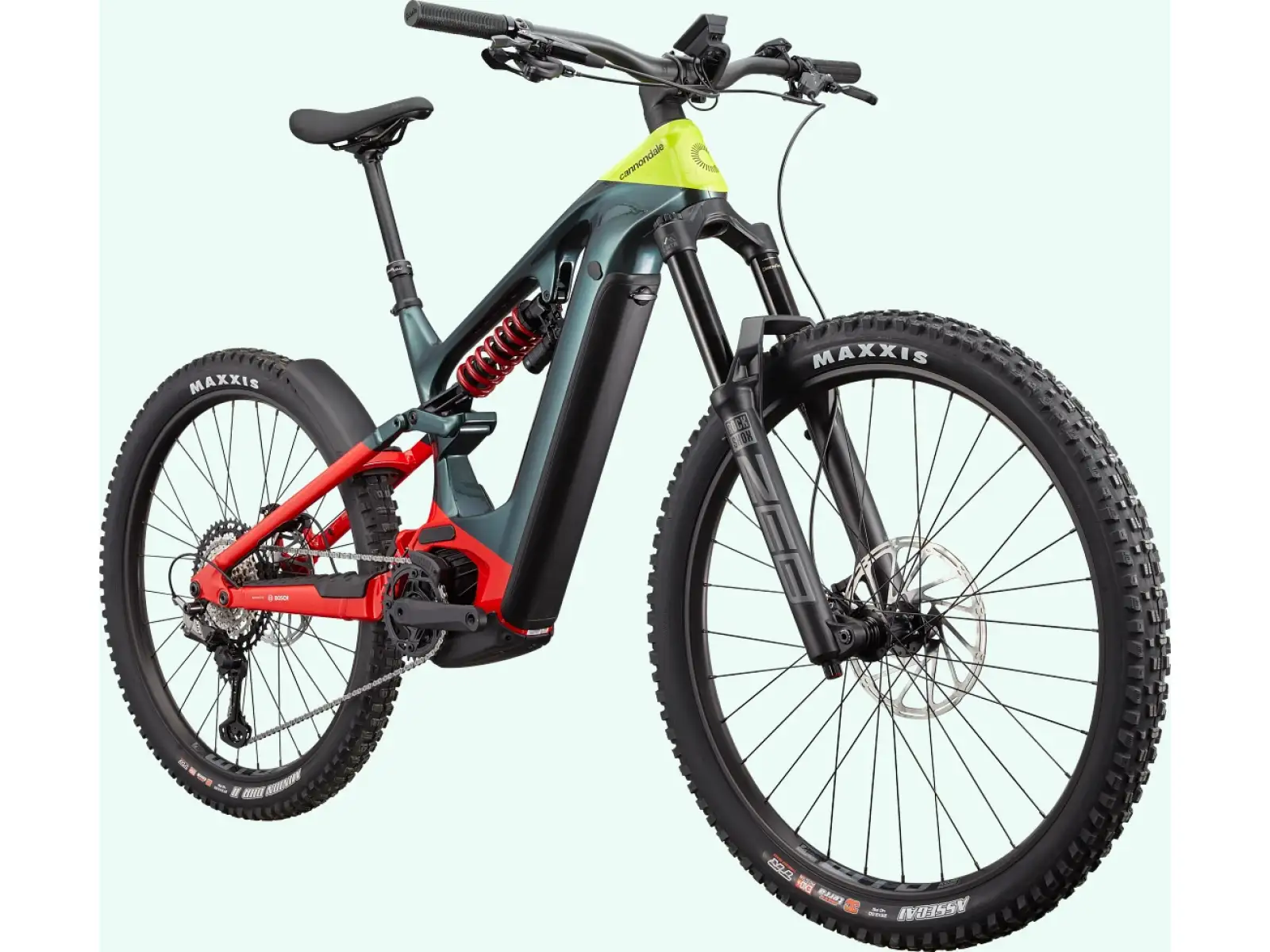 Cannondale Moterra Neo Carbon LT 1 full-suspension e-bike Gunmetal Green
