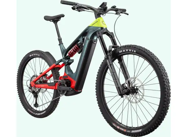 Cannondale Moterra Neo Carbon LT 1 full-suspension e-bike Gunmetal Green