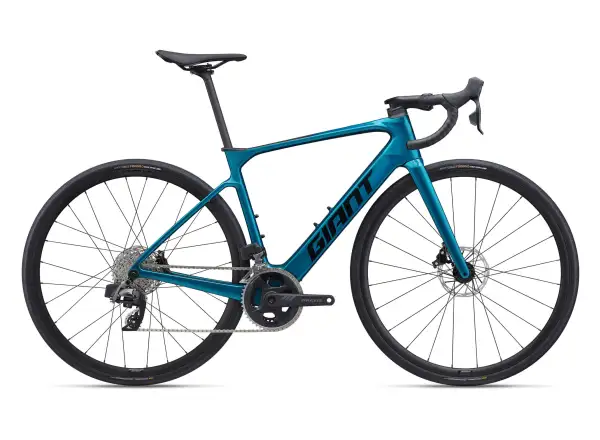 Gaint Defy Advanced E+ Elite 2 road e-bike Sea Sparkle