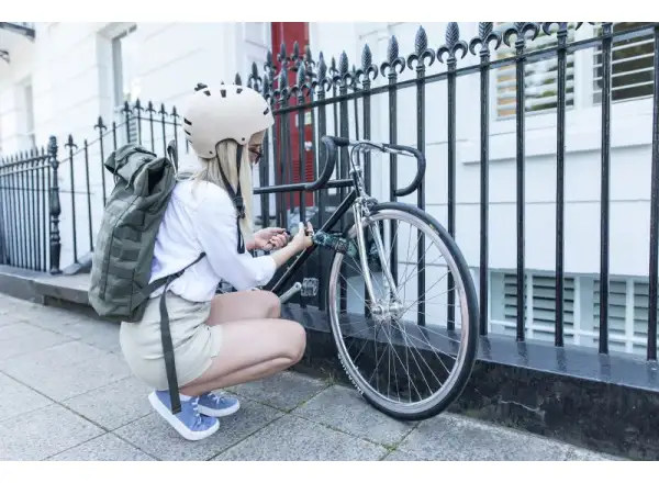 Hiplok Lite lock black/white