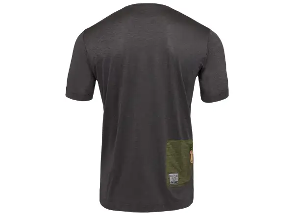 Silvini Galatro men's jersey short sleeve Charcoal/Olive