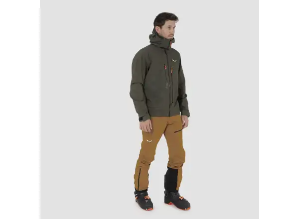 Salewa Sella 3L Powertex men's jacket Dark Olive