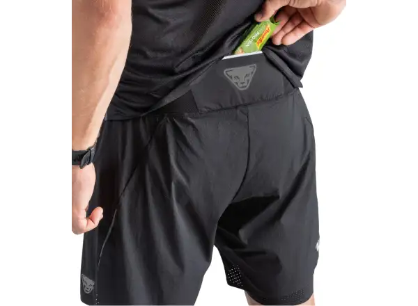 Dynafit DNA Ultra 2in1 men's running shorts Pink Glo