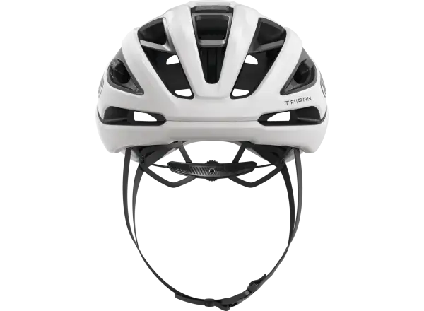 Abus Taipan LED gravel helmet Shiny White