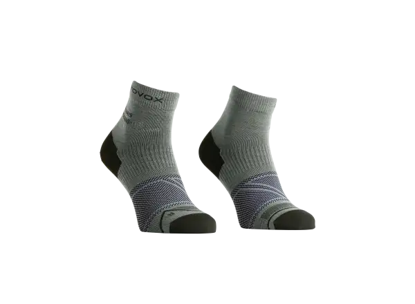 Ortovox Alpine Light Quarter men's socks Green Sage