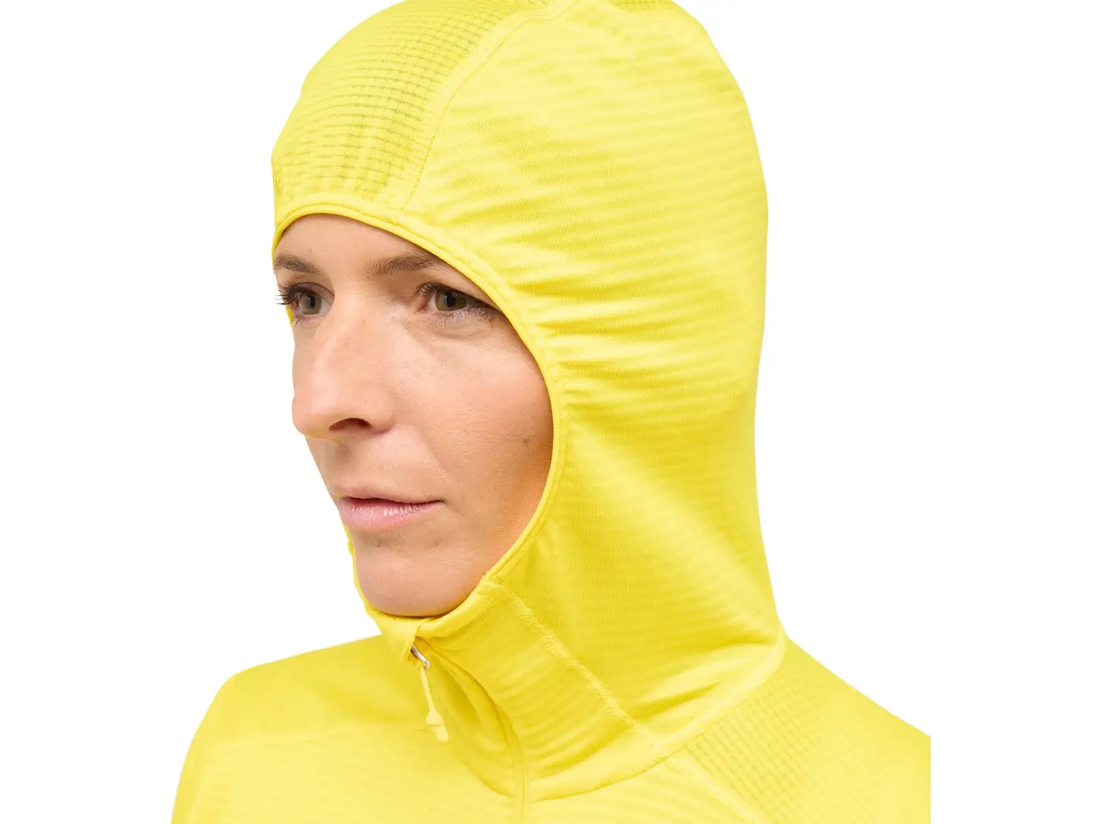 Haglöfs L.I.M Mid Multi Hood women's hoodie yellow