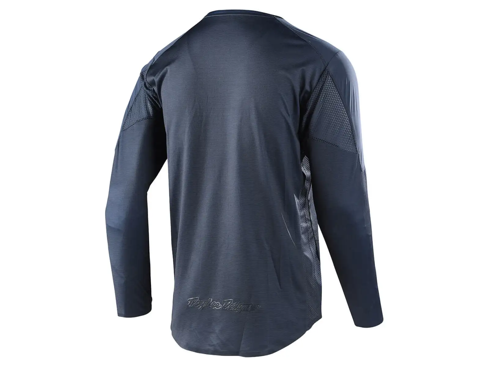 Troy Lee Designs Drift Solid men's jersey long sleeve dark charcoal