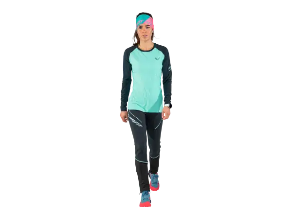 Dynafit Alpine Warm women's insulated leggings Blueberry/Marine Blue