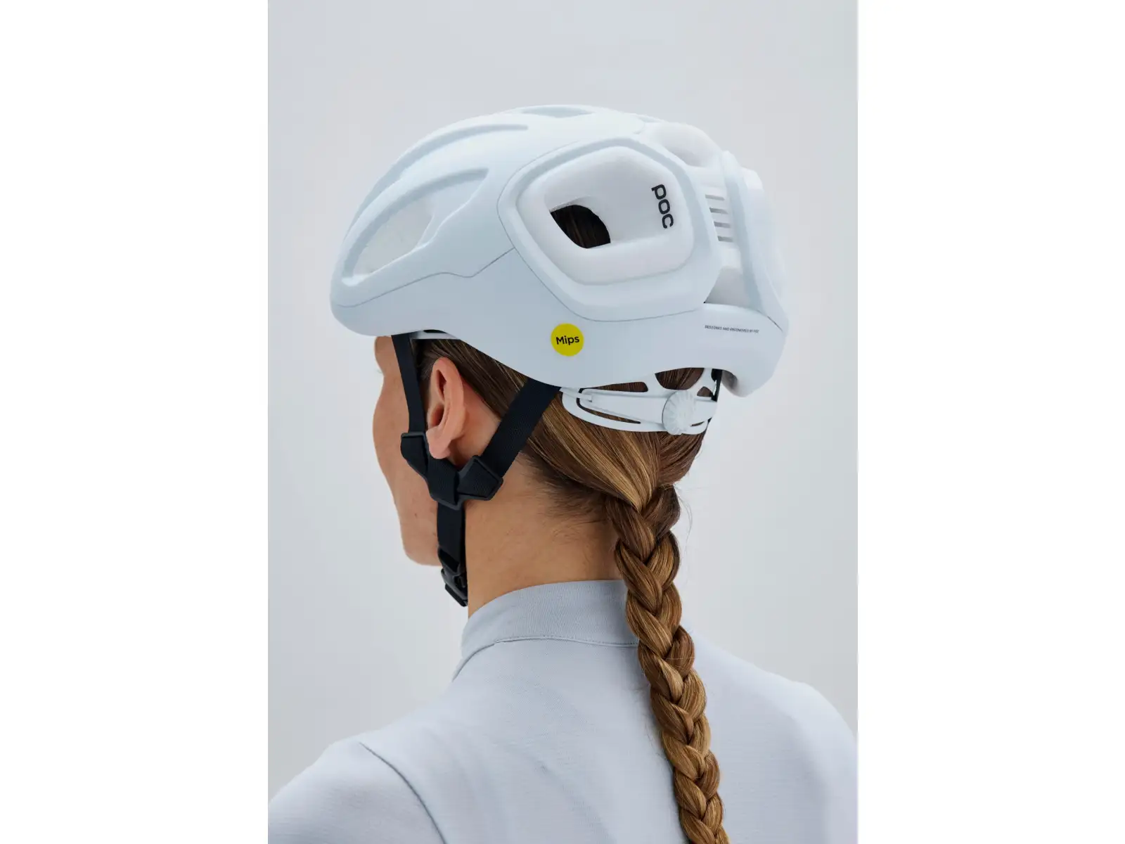POC Amidal road helmet Hydrogen White Matt