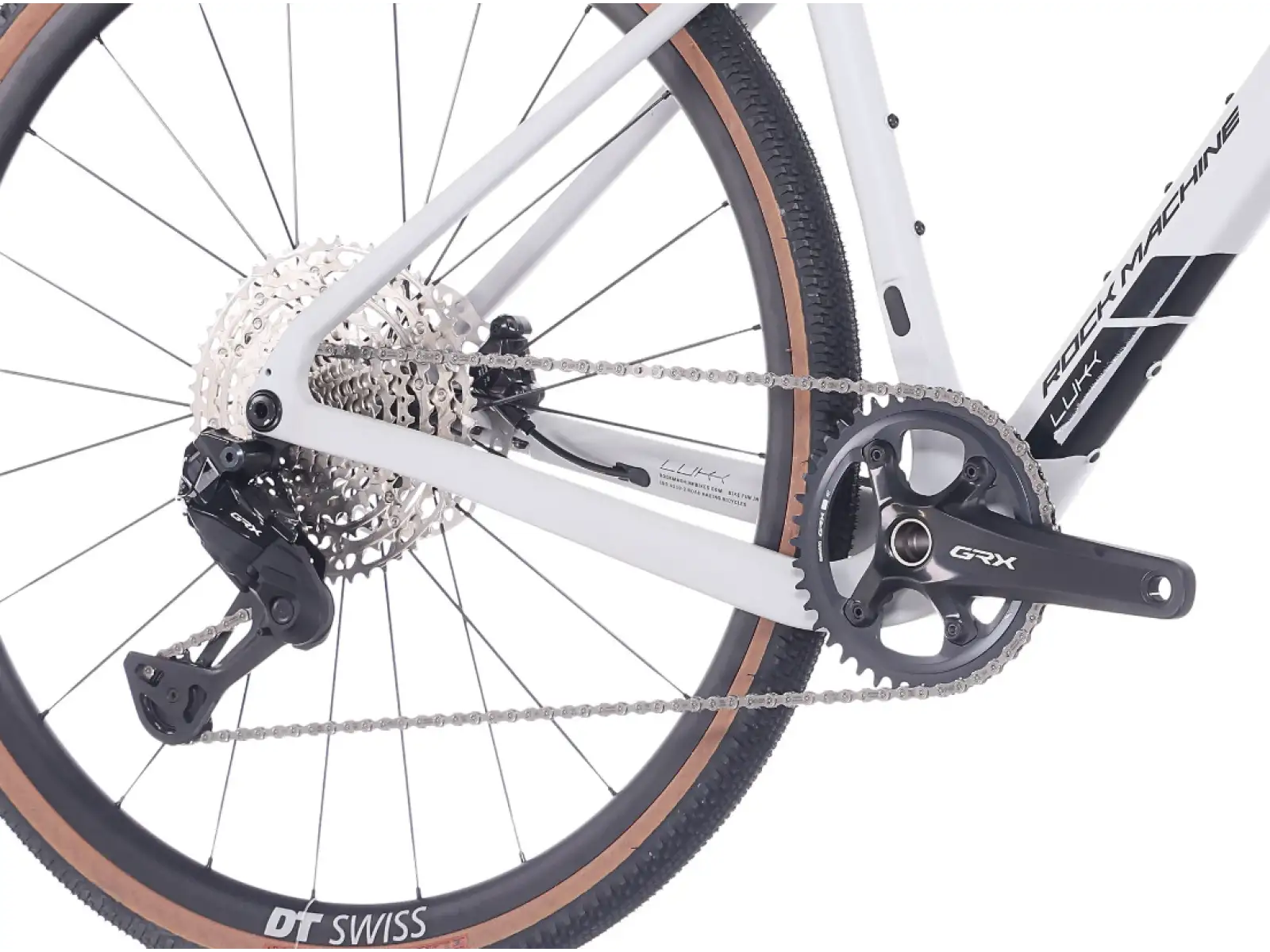 Rock Machine Lukk CR 90 gravel bike Matte Limerock Grey