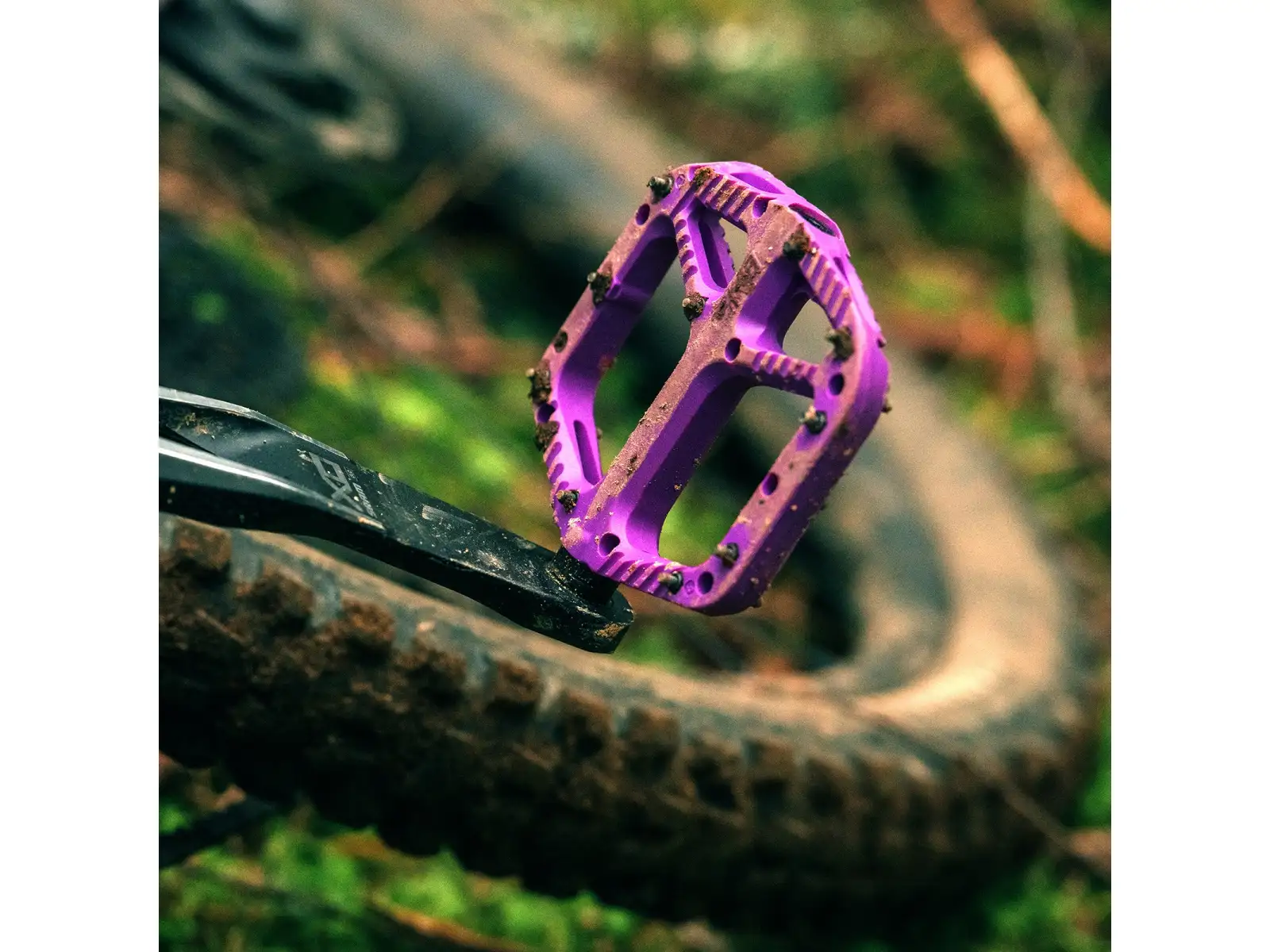 OneUP Composite pedals purple