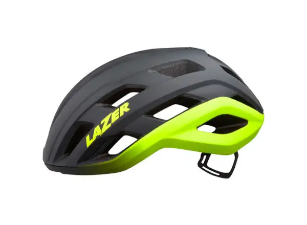Lazer Strada KC helmet matte dark grey/neon yellow