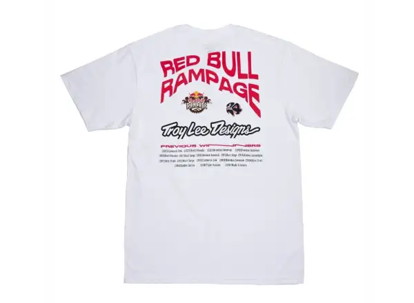 Troy Lee Designs x Red Bull Rampage Mind Melt men's T-shirt short sleeve White