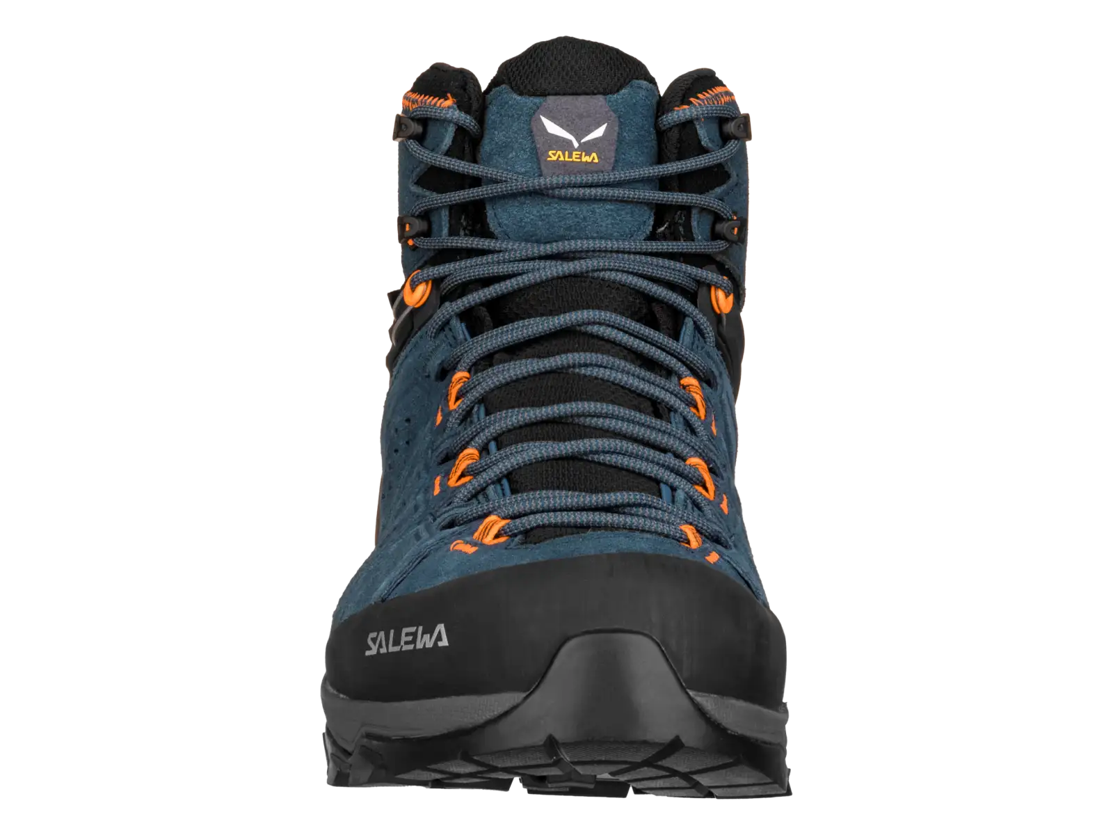 Salewa Alp Trainer 2 Mid Gore-Tex men's boots Dark Denim/Fluo Orange
