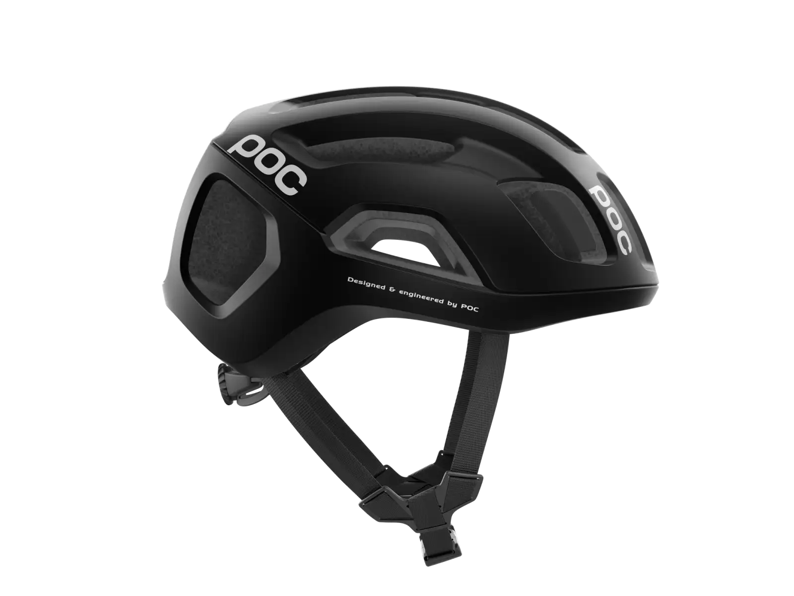 POC Ventral Air WF MIPS road helmet Uranium Black Matt
