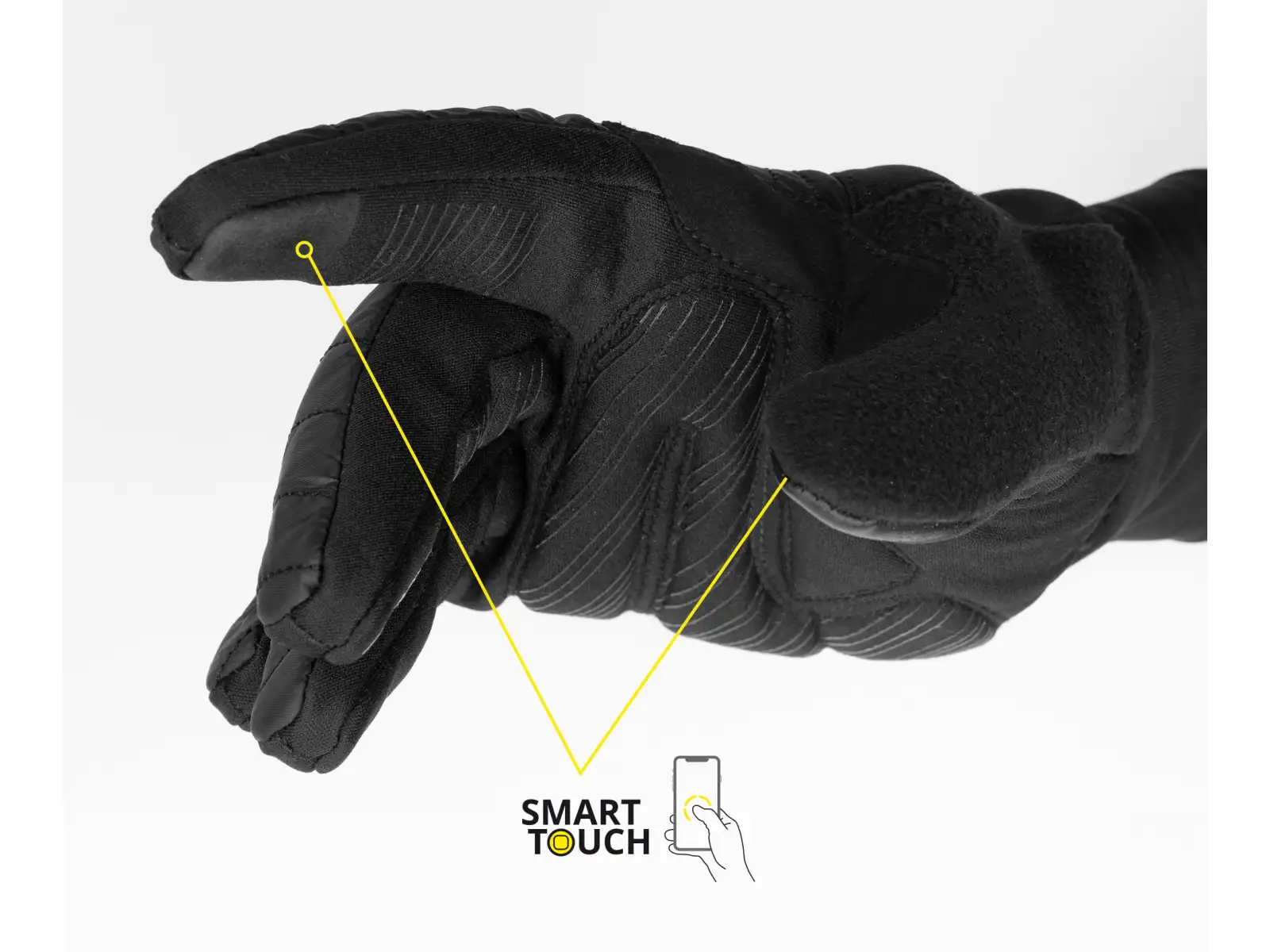 Etape Heat gloves black