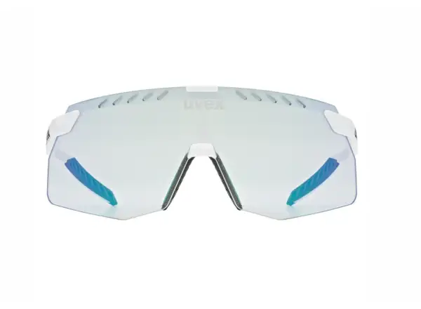 Uvex Pace Stage Variomatic Small glasses White Matt/Mirror Green