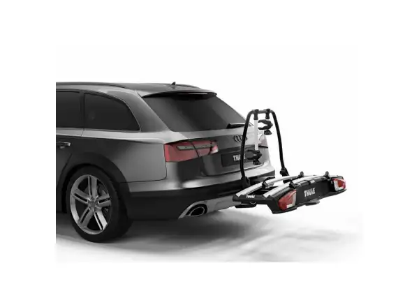 Thule VeloSpace XT carrier on towbar for 2 bicycles