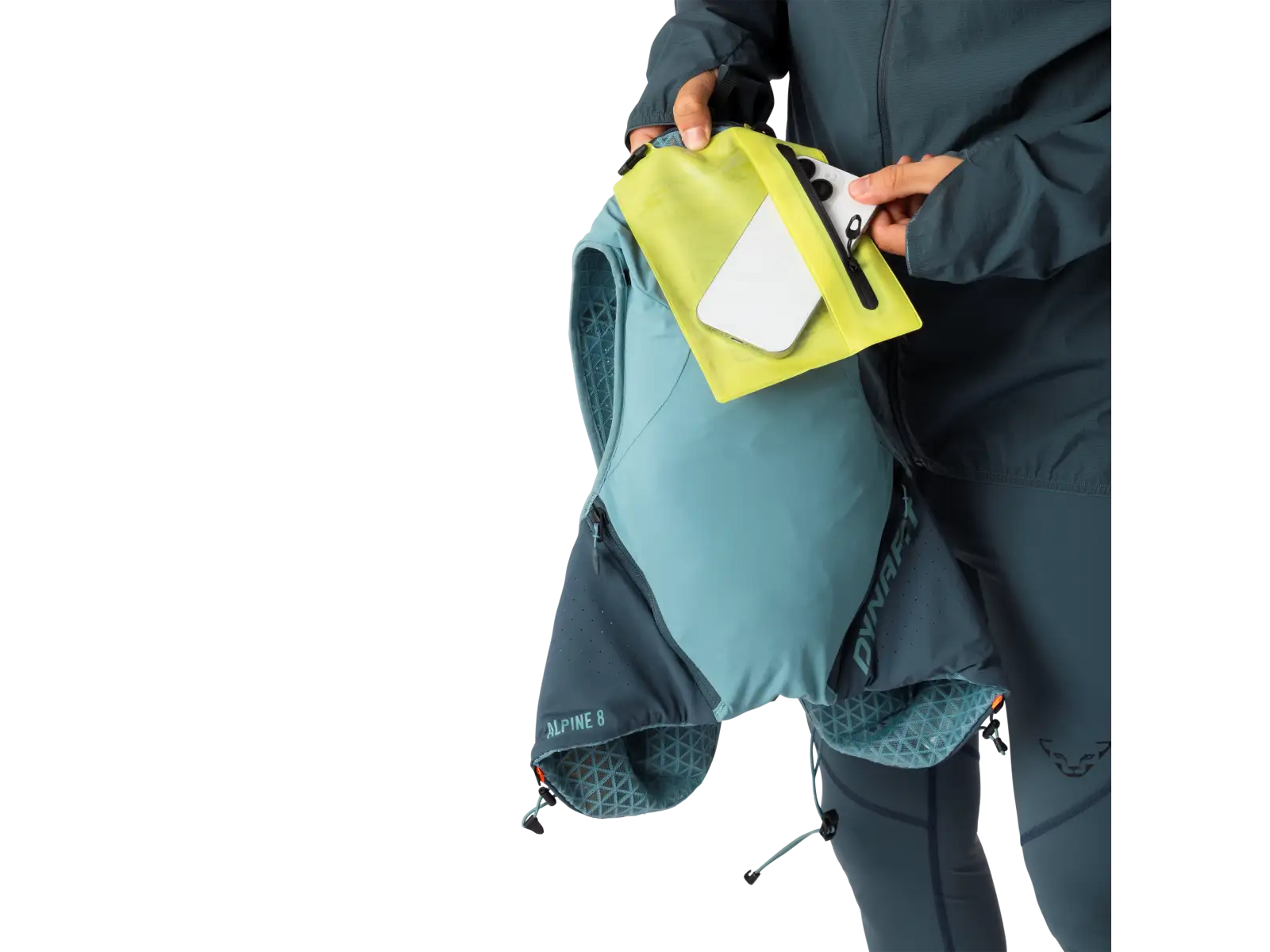 Dynafit Alpine 8 l running vest Smoke Blue/Cinder