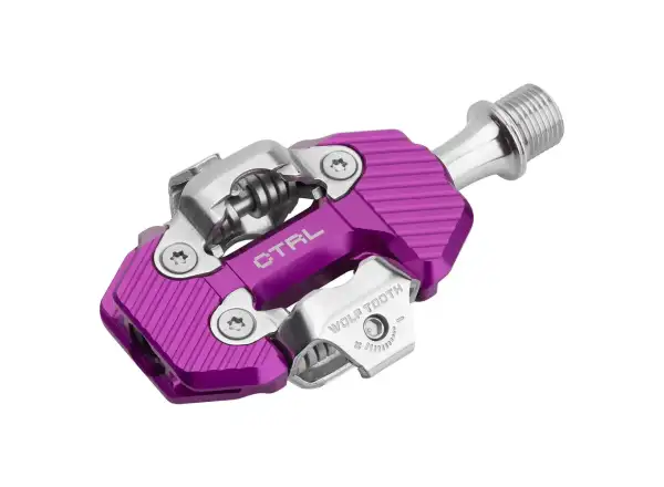 WOLF TOOTH CTRL Trail Clipless pedals Ultraviolet Purple