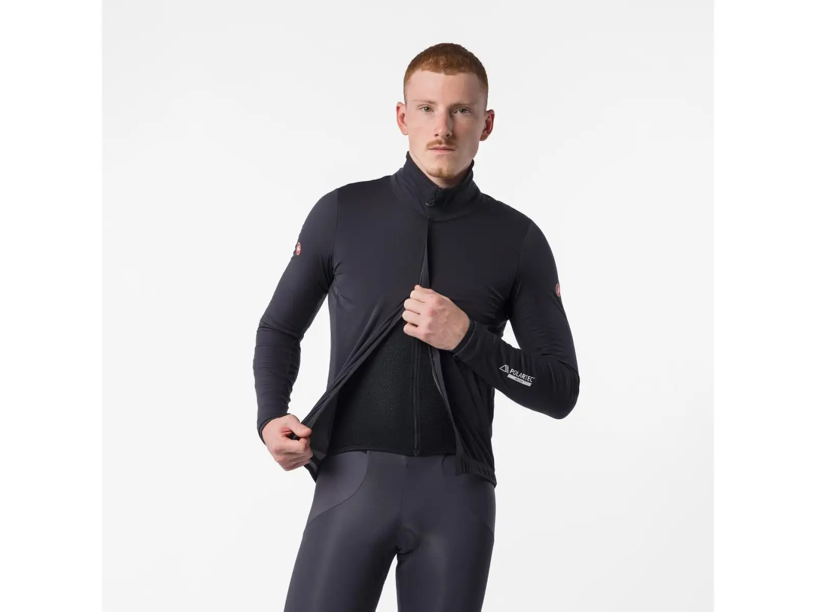 Castelli Alpha 150 Jacket men's jacket Light Black/Black