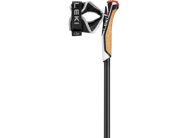 Leki PRC 750 running poles Black-white-dark Anthracite