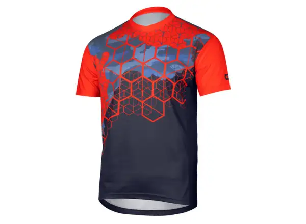 Etape Dirt men's jersey short sleeve Blue/Orange