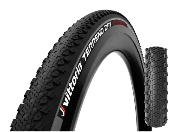 Vittoria Terreno Dry 40-622 gravel tire kevlar Tan/Black
