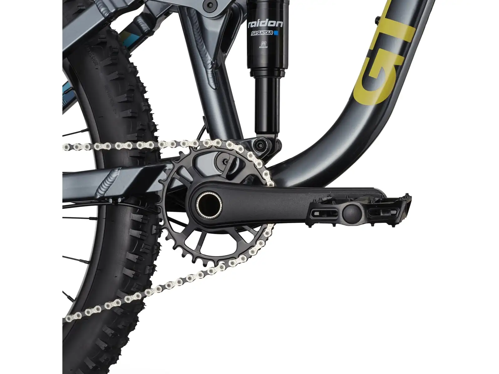 GT Stomper 26 FS ACE children's full-suspension bike GUN