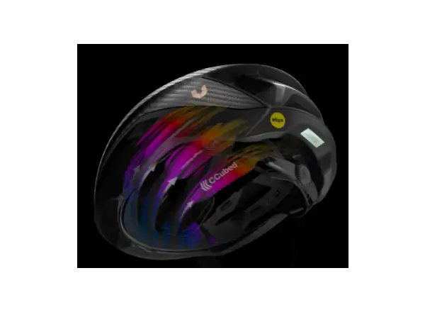 Uvex Ultimate Surge Carbon Mips road helmet All Black Matt