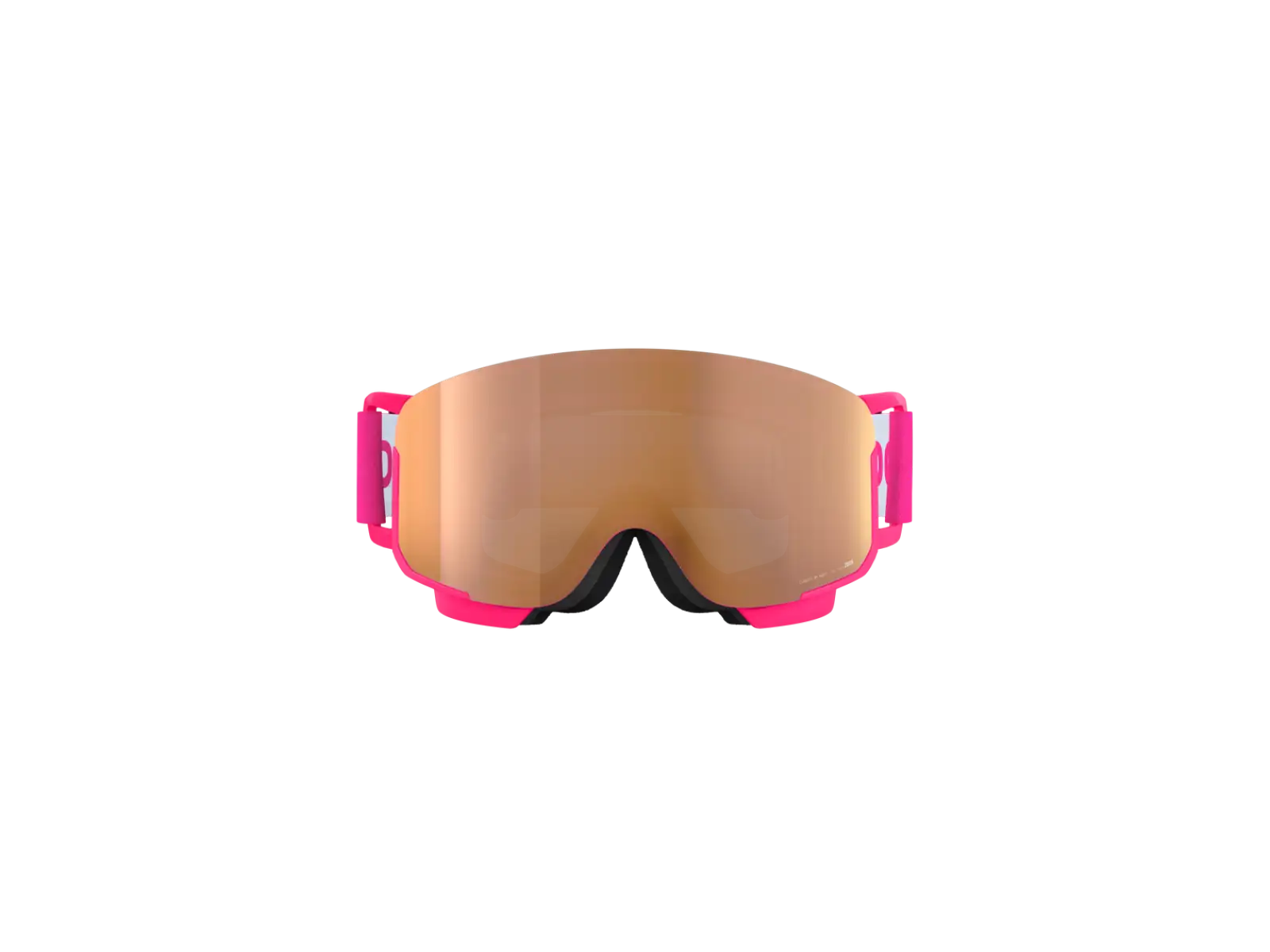 POC POCito Nexal kids ski goggles Fluorescent Pink/Partly Sunny Light Orange