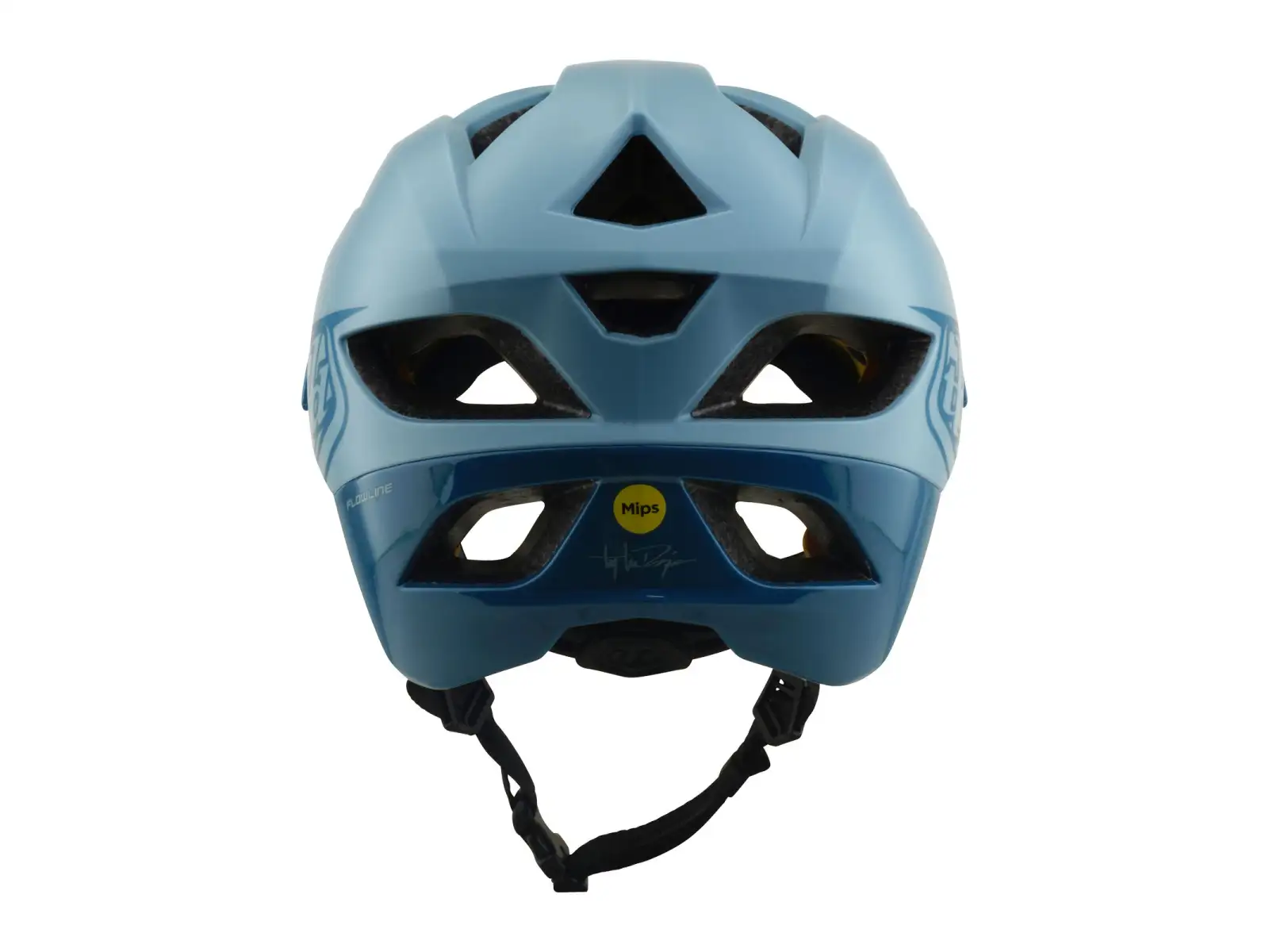 Troy Lee Designs Flowline MIPS helmet Point Dawn Blue/Sapphire