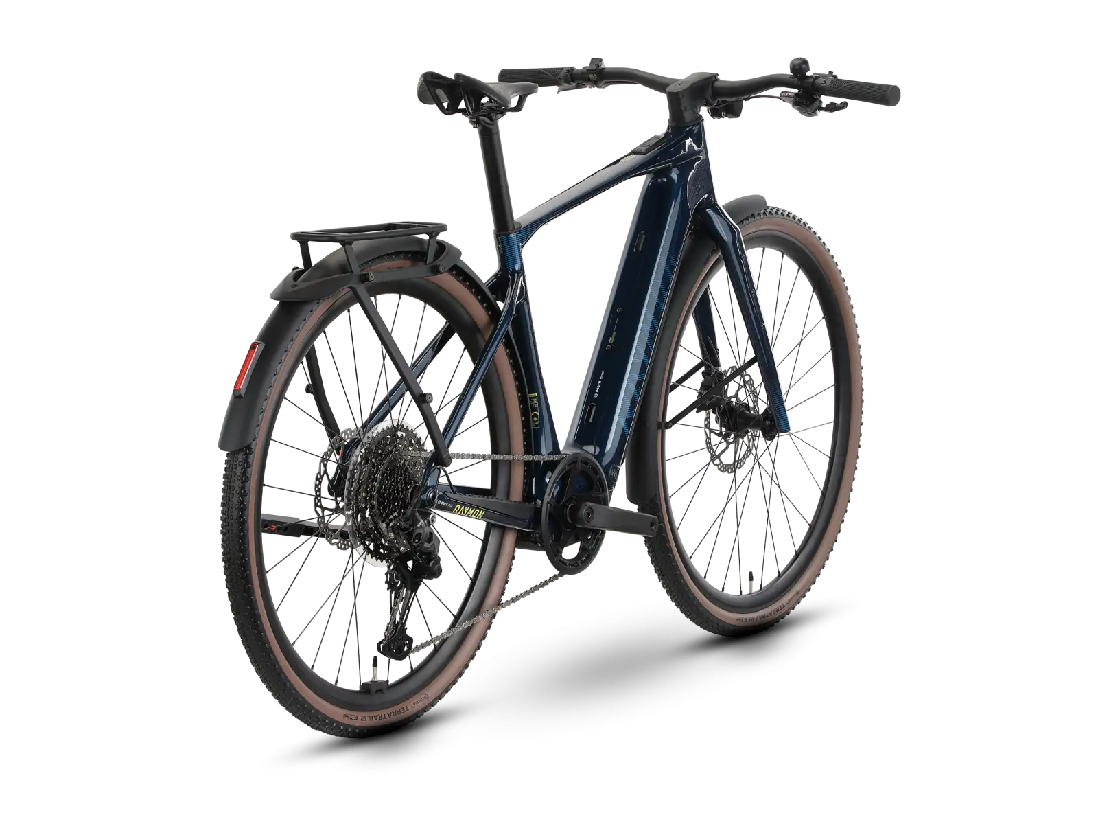 Raymon Norza Comp Commute oceanblue gravel e-bike