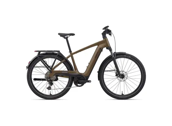 Giant Explore E+ 3 Pro DD trekking e-bike Pyrite Brown