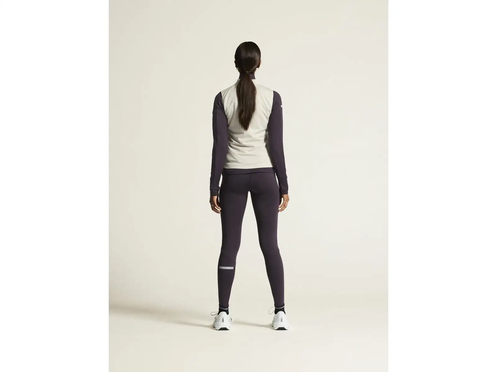 Craft ADV SubZ Wind women's running tights purple