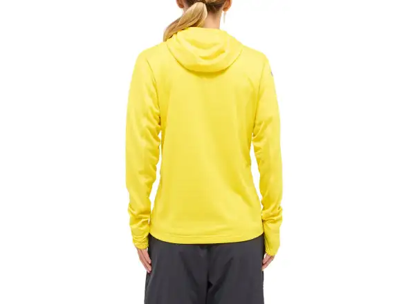 Haglöfs L.I.M Mid Multi Hood women's hoodie yellow
