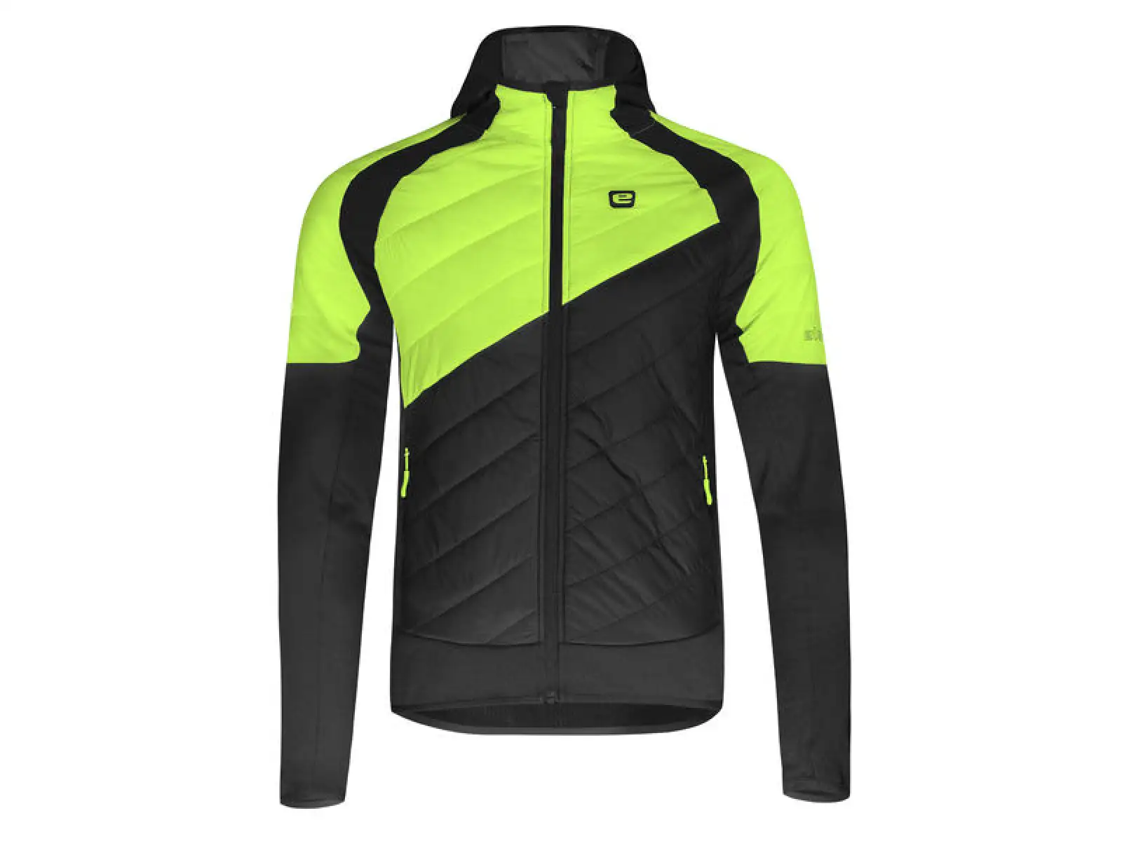 Etape Crux Pro 2.0 men's jacket Black/fluo yellow