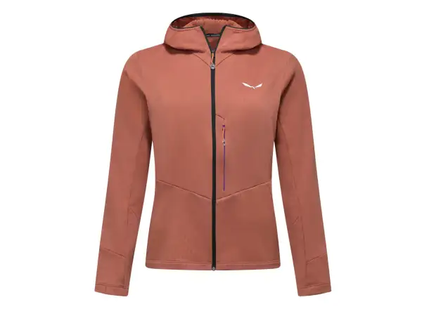 Salewa Pedroc 3 Hooded women's sweatshirt Etruscan Red