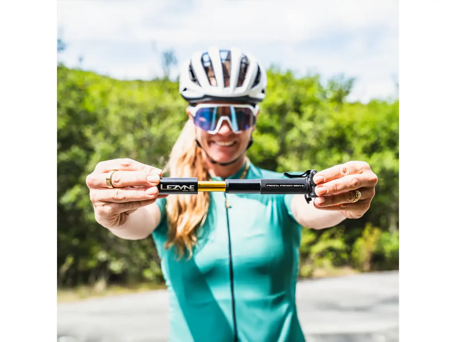 Lezyne Presta Pocket Drive pump Black/Gold