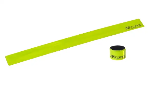 Force reflective tape self-winding