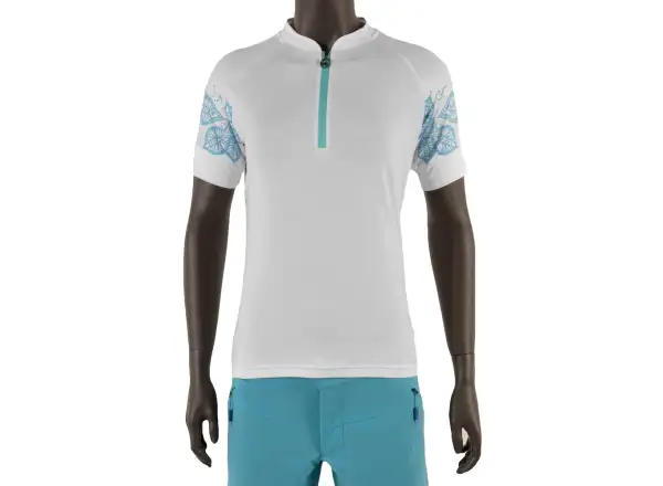 Silvini Sabatini women's jersey short sleeve white/lake