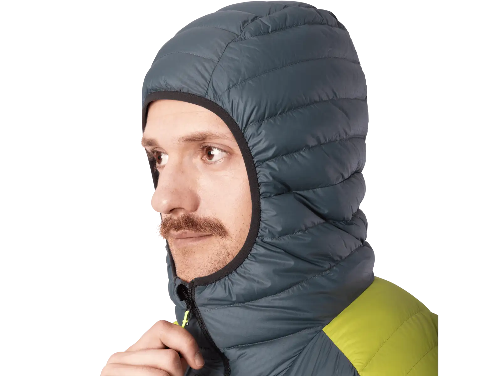 Dynafit Radical RDS Down Hooded men's jacket Golden lime/0720/0910