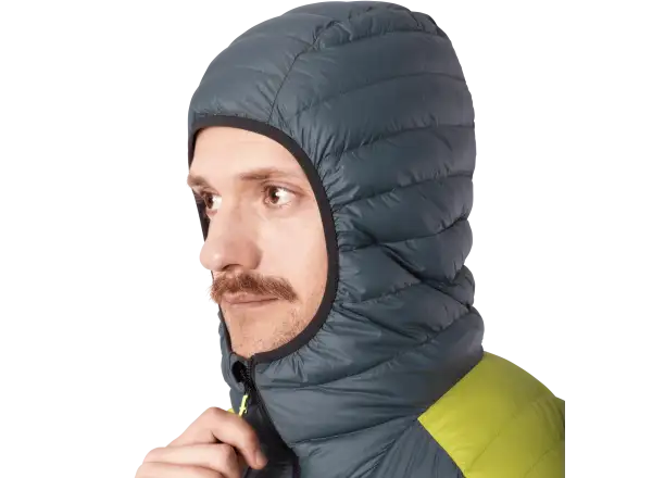 Dynafit Radical RDS Down Hooded men's jacket Golden lime/0720/0910