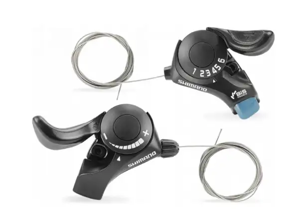 Shimano Tourney SL-TX30 shift levers 3x6 speed pair