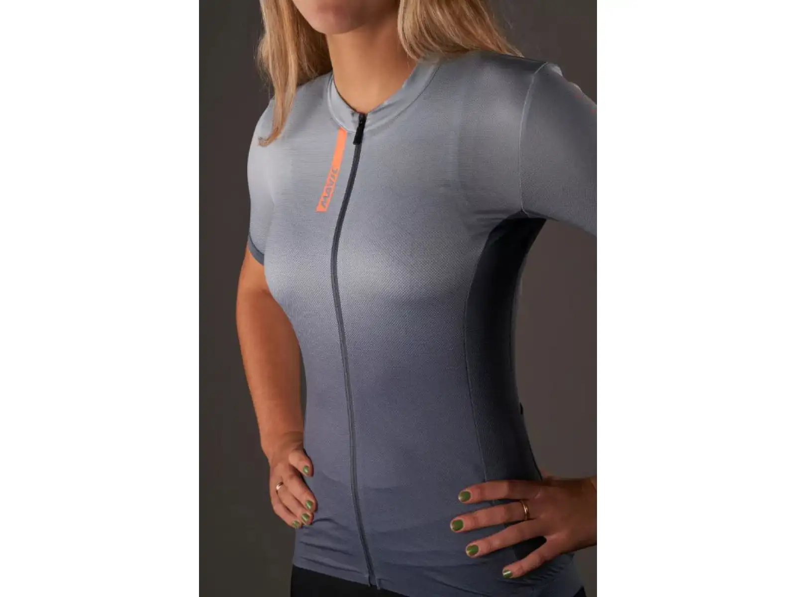 Mavic Essential Graphic women's jersey short sleeve Orion Blue/Celeste SAMPLE