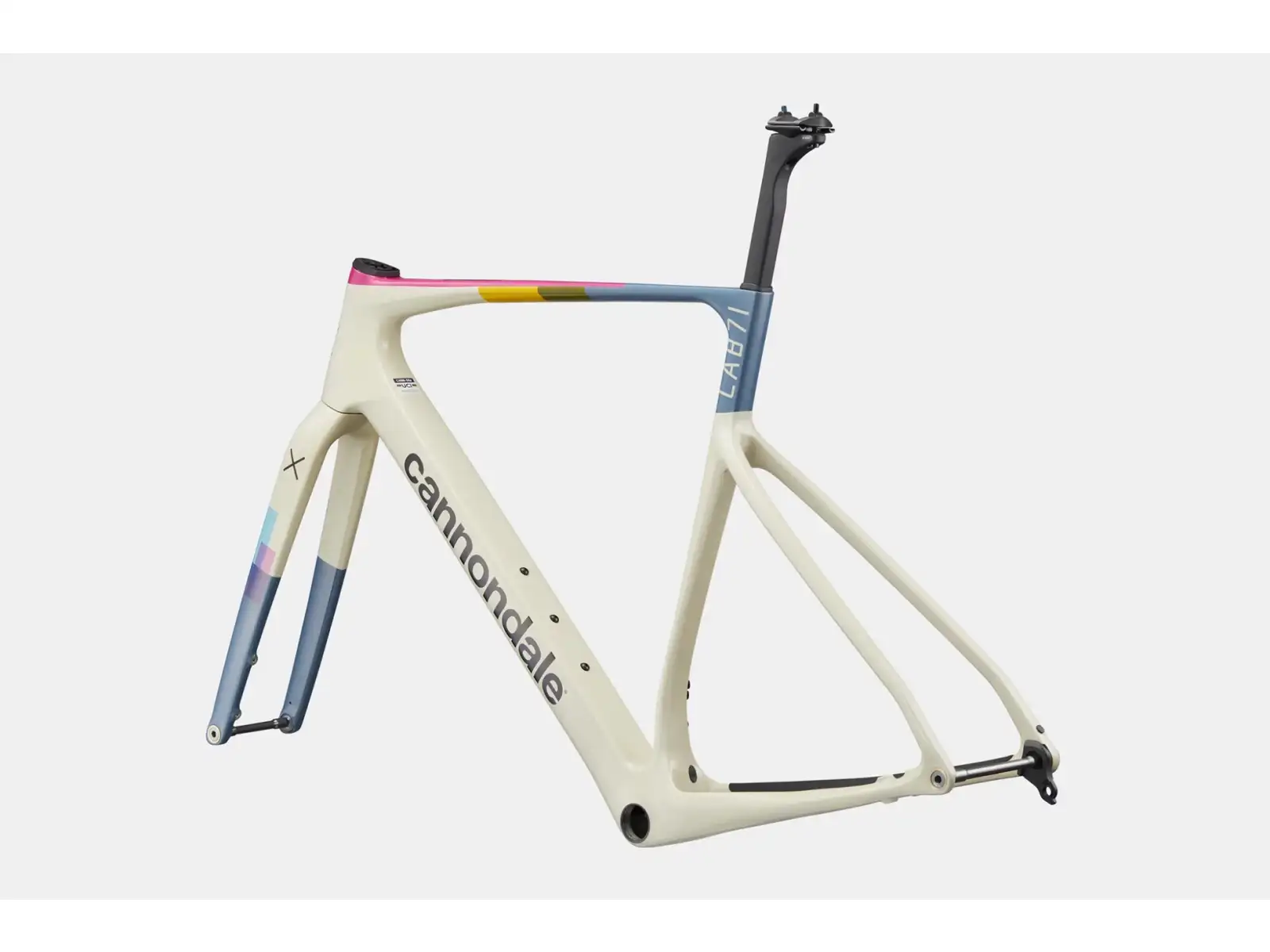 Cannondale SuperX LAB71 A/M frame set Moonrock