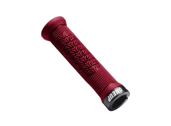 One Up Goldstone Grips Burgundy Red