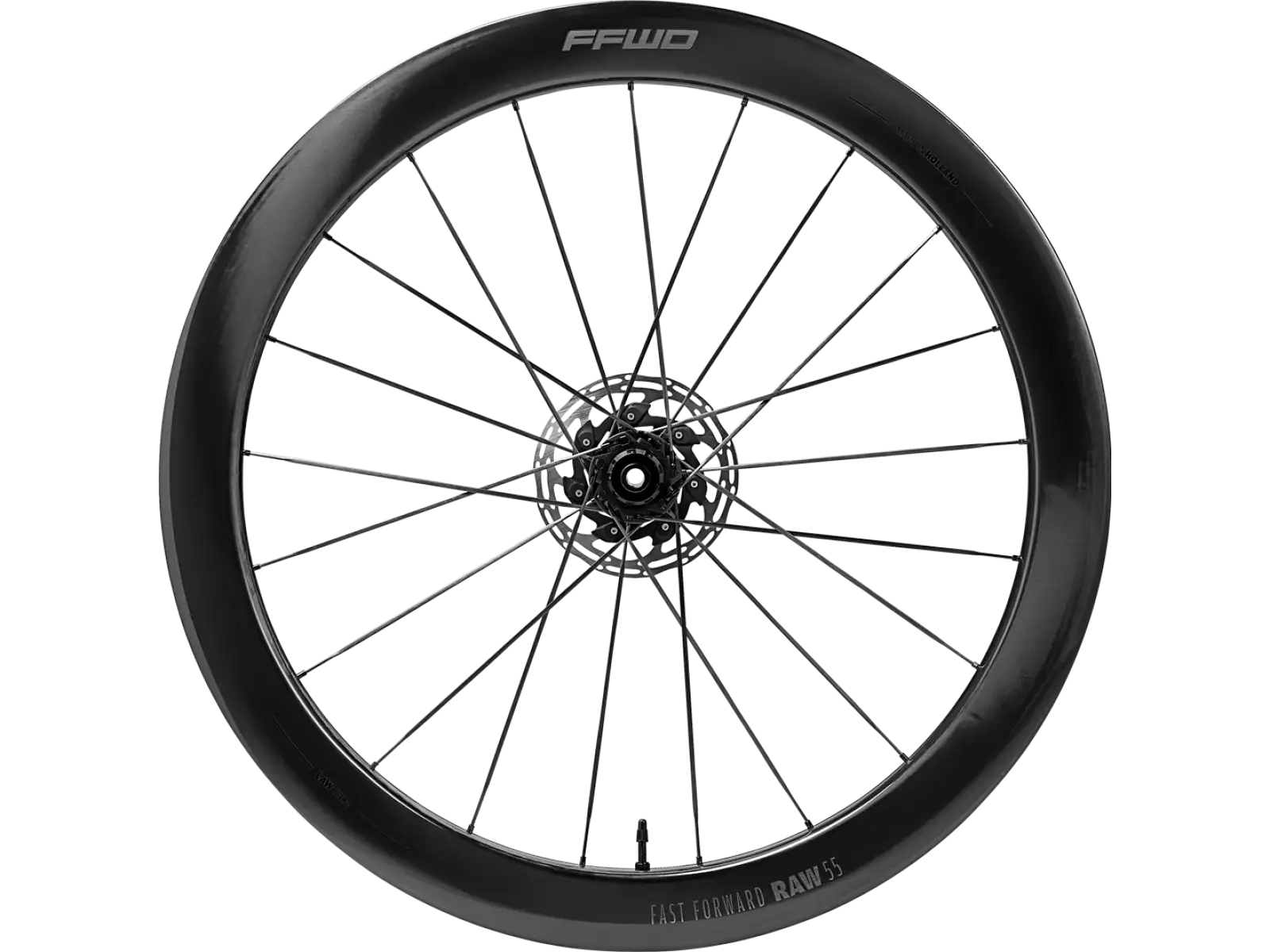 FFWD RAW CS 55 road wheelset Gloss Black